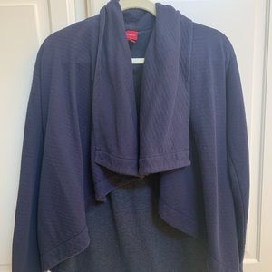 Merona navy long sleeve cardigan